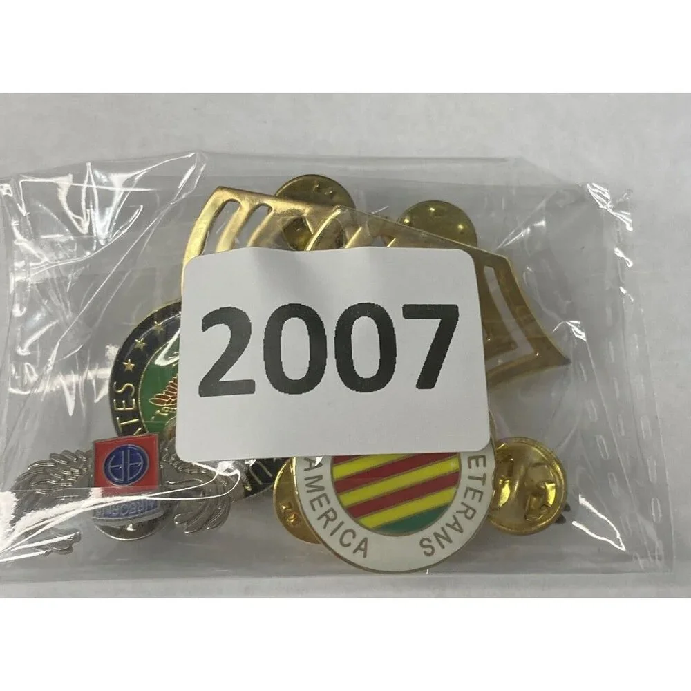 Sgt Pearl Harbor 82nd Airborne Military Insignia Badge US Army Pin LOT 7